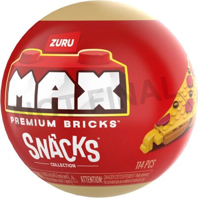 ZURU Max Build Snack Series 1 - set de construction - Publicité ZURU Max Build Snack Series 1 - set de construction - Publicité