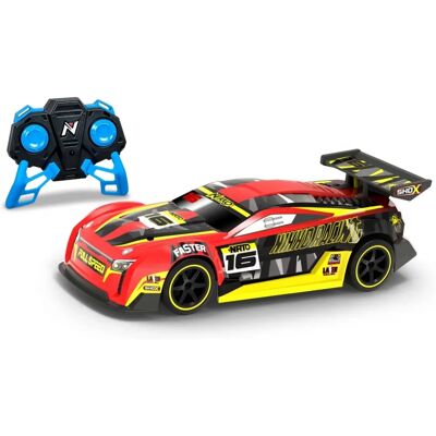 Nikko 1:16 Voiture RC - Rouge - Publicité Nikko 1:16 Voiture RC - Rouge - Publicité