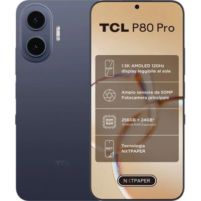 TCL - P80 Pro - Bleu Minuit - 8 GB RAM - Smartphone TCL - P80 Pro - Bleu Minuit - 8 GB RAM - Smartphone