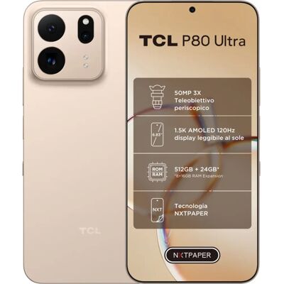 TCL - P80 Ultra - 512 GB - 8 GB - Smartphone TCL - P80 Ultra - 512 GB - 8 GB - Smartphone