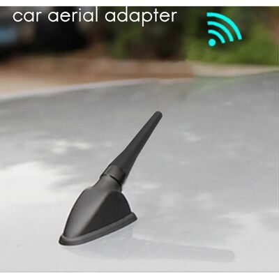 Antenne auto universelle - 6,5 cm FM/AM noire - Publicité Antenne auto universelle - 6,5 cm FM/AM noire - Publicité