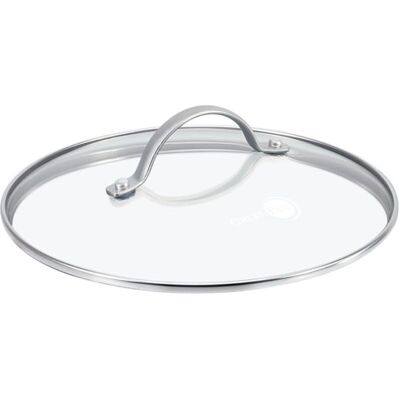 Couvercle en verre et acier inoxydable Greenpan 18 cm - Publicité Couvercle en verre et acier inoxydable Greenpan 18 cm - Publicité
