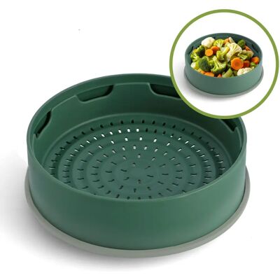 GreenPan Steamy Cuit à la vapeur multi-niveaux - Panier vapeur - Publicité GreenPan Steamy Cuit à la vapeur multi-niveaux - Panier vapeur - Publicité
