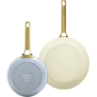 GreenPan CC008484-001 Pan Set - Non-stick Ceramic, Oven Safe GreenPan CC008484-001 Pan Set - Non-stick Ceramic, Oven Safe