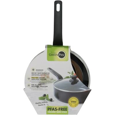 GreenPan Essence 24 cm Sautéuse - Non-stick, Genbrugt Aluminium GreenPan Essence 24 cm Sautéuse - Non-stick, Genbrugt Aluminium