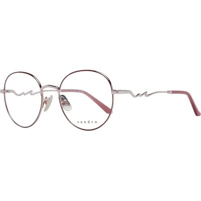 Sandro SF1281 Ronde metalen bril in Rood - Bril Sandro SF1281 Ronde metalen bril in Rood - Bril