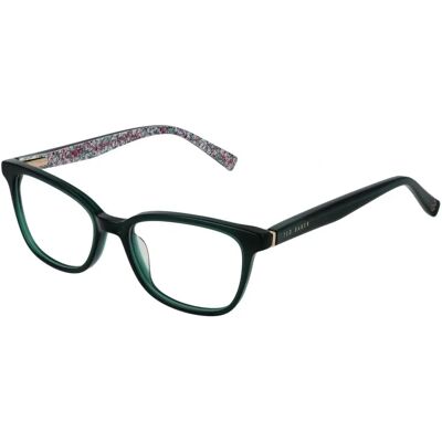 Ted Baker Grüne Rechteckige Brillenfassungen - Brillenfassungen Ted Baker Grüne Rechteckige Brillenfassungen - Brillenfassungen