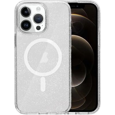 Glimmer MagSafe Cover til iPhone 12/12 Pro - Transparent Glimmer MagSafe Cover til iPhone 12/12 Pro - Transparent