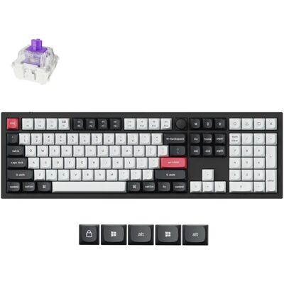 Keychron - Q6 HE QMK - Weiß - Q6H-M1 - Tastatur Keychron - Q6 HE QMK - Weiß - Q6H-M1 - Tastatur