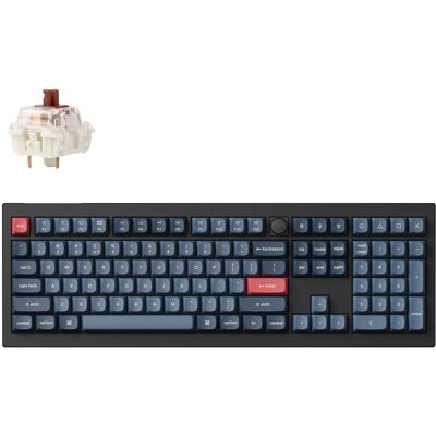 Teclado Mecânico Sem Fio Keychron V6 Max - Português, RGB, Tátil Teclado Mecânico Sem Fio Keychron V6 Max - Português, RGB, Tátil