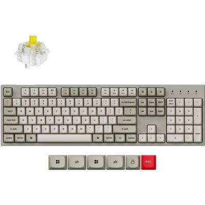 Keychron - C2 Pro 8K - UK ISO - 8000Hz - Keyboard Keychron - C2 Pro 8K - UK ISO - 8000Hz - Keyboard