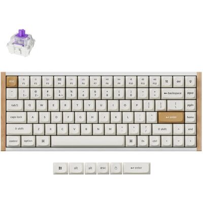 Keychron - K2H-Q1 - UK - White - keyboard Keychron - K2H-Q1 - UK - White - keyboard