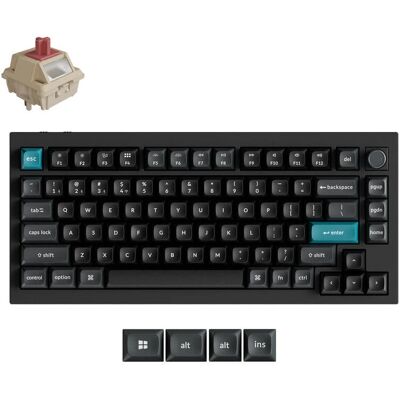 Keychron - Q1 Ultra - Vermelho - Teclado mecânico Keychron - Q1 Ultra - Vermelho - Teclado mecânico