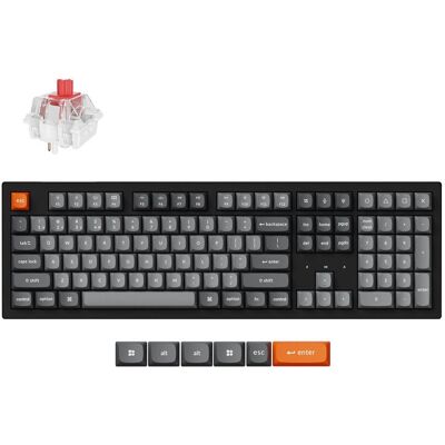 Keychron - K10 Max - Preto - Sem fio - Teclado Keychron - K10 Max - Preto - Sem fio - Teclado