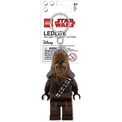 LEGO Star Wars Chewbacca Minifigure Key Light - Keychain LEGO Star Wars Chewbacca Minifigure Key Light - Keychain