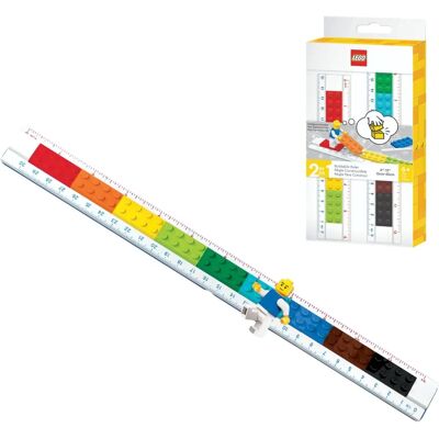 LEGO Bau-Lineal mit Mini-Figur (5007195) LEGO Bau-Lineal mit Mini-Figur (5007195)