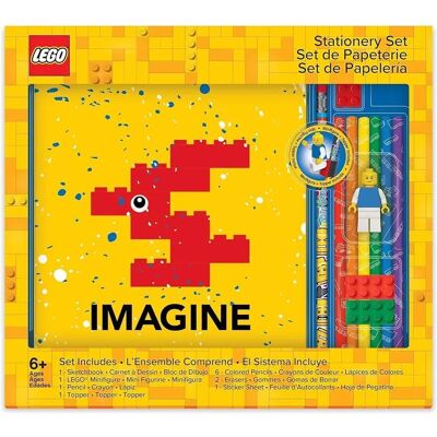 Set de Papeterie LEGO Joy Toy - Manga / Culture pop - JOY52627 - Publicité Set de Papeterie LEGO Joy Toy - Manga / Culture pop - JOY52627 - Publicité