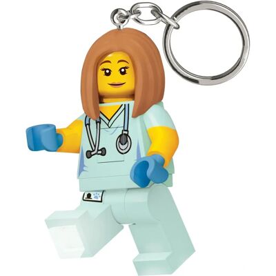 LEGO Classic Leuchtende Krankenschwester Schlüsselanhänger - 8cm LEGO Classic Leuchtende Krankenschwester Schlüsselanhänger - 8cm