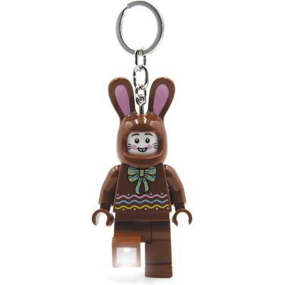 LEGO Braun Oster Schokoladenhase Minifigur Schlüsselanhänger - Taschenlampe LEGO Braun Oster Schokoladenhase Minifigur Schlüsselanhänger - Taschenlampe