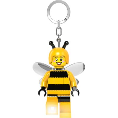Joy Toy LEGO Minifigures Bee Girl Light-Up Keychain - 8cm Joy Toy LEGO Minifigures Bee Girl Light-Up Keychain - 8cm