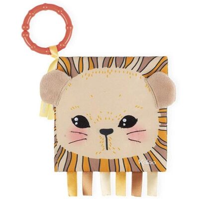Livre d'activité Kaloo - Le lion curieux - Jouet en tissu pour bébés Livre d'activité Kaloo - Le lion curieux - Jouet en tissu pour bébés