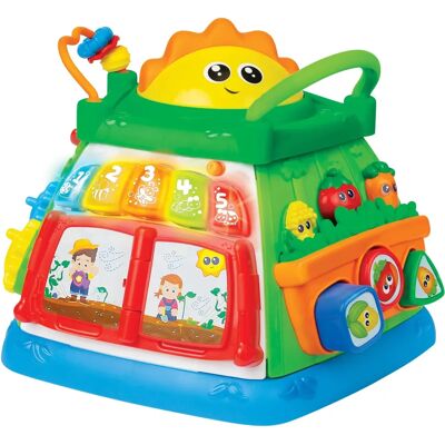 Winfun Lil' Green Thumb Activity Cube - Educational Toy Winfun Lil' Green Thumb Activity Cube - Educational Toy