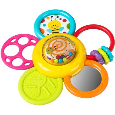 Smily Play Rassel Stokrotka 6M+ - Baby Rattle Smily Play Rassel Stokrotka 6M+ - Baby Rattle