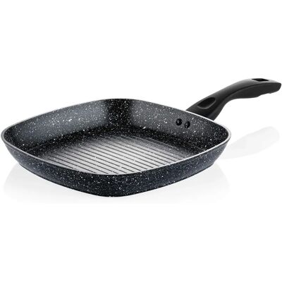 Poêle Grill Marbre Westinghouse 28cm - Convient à l'Induction - Publicité Poêle Grill Marbre Westinghouse 28cm - Convient à l'Induction - Publicité