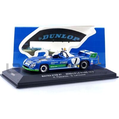 IXO Matra MS670B 7 Le Mans 1974 Model samochodu w skali 1:43 IXO Matra MS670B 7 Le Mans 1974 Model samochodu w skali 1:43