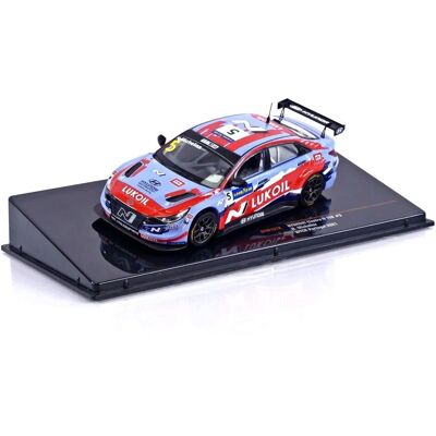 Model Hyundai Elantra N TCR 1:43 - Lukoil 2021 Model Hyundai Elantra N TCR 1:43 - Lukoil 2021