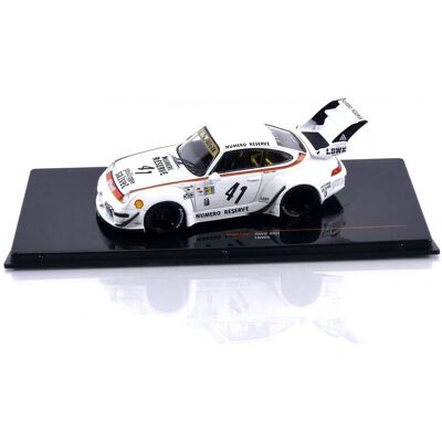 IXO Porsche RWB 993 Modèle réduit en métal blanc - Échelle 1:43 - Publicité IXO Porsche RWB 993 Modèle réduit en métal blanc - Échelle 1:43 - Publicité