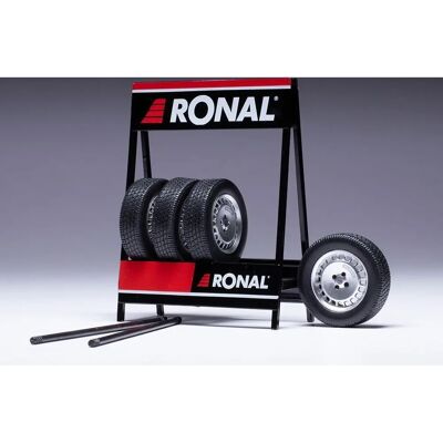 Zestaw 4 Opon Ronal Turbo - Akcesoria do Miniatur 1:18 Zestaw 4 Opon Ronal Turbo - Akcesoria do Miniatur 1:18