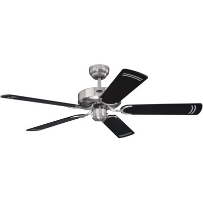 Westinghouse Børstet Stål Cyclone Loftventilator - 132cm / 52" Westinghouse Børstet Stål Cyclone Loftventilator - 132cm / 52"