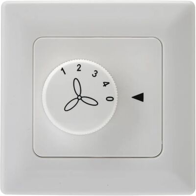 Westinghouse 78800 Ceiling Fan Wall Control - Four-Speed White Westinghouse 78800 Ceiling Fan Wall Control - Four-Speed White
