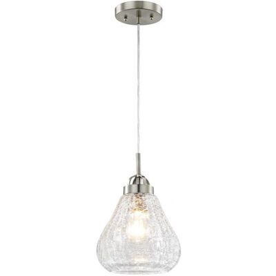 Westinghouse Pendente Nichel Spazzolato - Illuminazione a Sospensione Westinghouse Pendente Nichel Spazzolato - Illuminazione a Sospensione