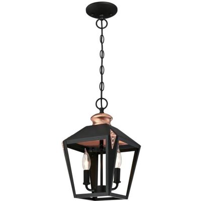 Lampa Wisząca Westinghouse Valery - Pendent, E14, Czarny i Miedziany Lampa Wisząca Westinghouse Valery - Pendent, E14, Czarny i Miedziany