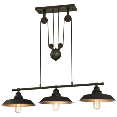 Westinghouse 6332540 Luminária de Bronze Envernizado - Iluminação Westinghouse 6332540 Luminária de Bronze Envernizado - Iluminação