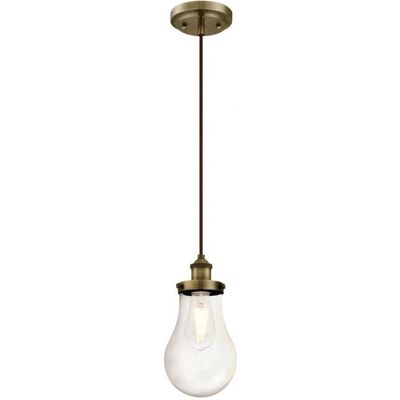 Westinghouse Modèle 6338640 Luminaire Suspendu Laiton Antique & Verre - Éclairage Suspendu Westinghouse Modèle 6338640 Luminaire Suspendu Laiton Antique & Verre - Éclairage Suspendu