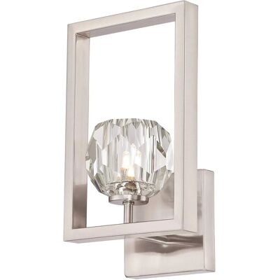 Applique murale Westinghouse Zoa - Un seul faisceau Chrome / Nickel brossé Applique murale Westinghouse Zoa - Un seul faisceau Chrome / Nickel brossé