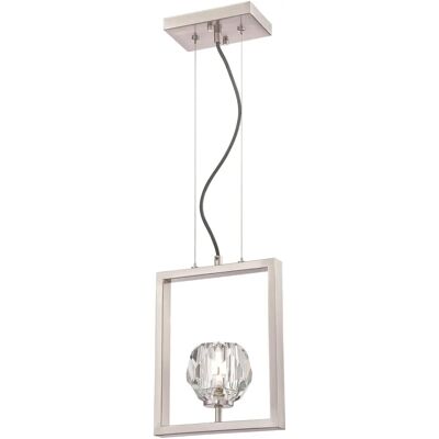 Lampe suspendue Westinghouse Zoa Nickel Chrome - Suspension Lampe suspendue Westinghouse Zoa Nickel Chrome - Suspension