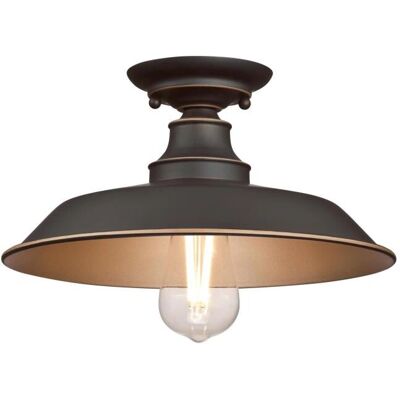 Westinghouse Iron Hill Ceiling Lamp Oiled Bronze Wide 30 - Ceiling Lamp Westinghouse Iron Hill Ceiling Lamp Oiled Bronze Wide 30 - Ceiling Lamp