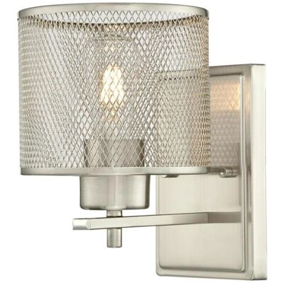 Westinghouse Morrison E27 LED - Wall Lamp - Nickel brushed Westinghouse Morrison E27 LED - Wall Lamp - Nickel brushed