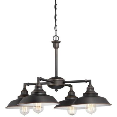Westinghouse Iron Hill Oiled Bronze Suspension Light - Lighting Fixture Westinghouse Iron Hill Oiled Bronze Suspension Light - Lighting Fixture