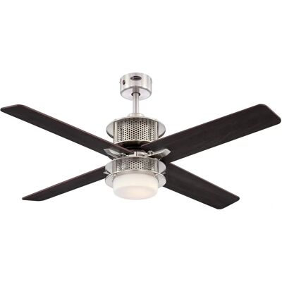 Westinghouse Oscar 122cm Brushed Nickel (7221140) Westinghouse Oscar 122cm Brushed Nickel (7221140)
