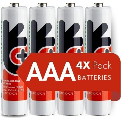 Uniross AAA Ni-MH HYBRIO Wiederaufladbare Batterie - 4er Pack Uniross AAA Ni-MH HYBRIO Wiederaufladbare Batterie - 4er Pack