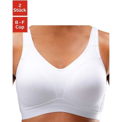 Petite Fleur Bügelloser BH - Abdeckender Schnitt - Täglicher Komfort Petite Fleur Bügelloser BH - Abdeckender Schnitt - Täglicher Komfort