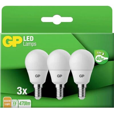 GP Batteries 740GPMGL087854B3 LED E14 Globe 5,6 W Warmweiß - LED-Lampe GP Batteries 740GPMGL087854B3 LED E14 Globe 5,6 W Warmweiß - LED-Lampe