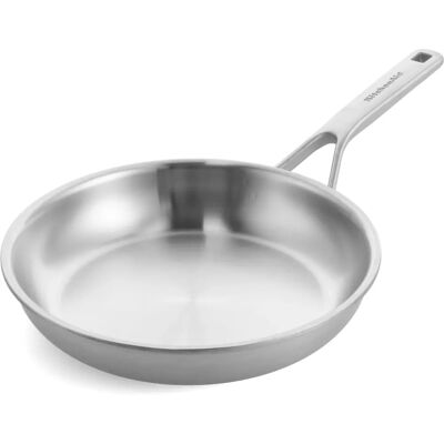 KitchenAid Multi-Ply RVS 20cm Koekenpan KitchenAid Multi-Ply RVS 20cm Koekenpan