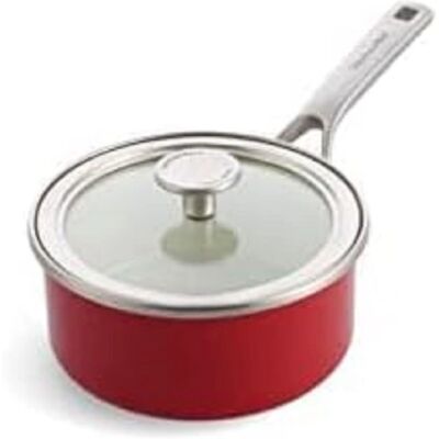 Casserole en émail Steel Core Empire Red 16cm - Casserole - Publicité Casserole en émail Steel Core Empire Red 16cm - Casserole - Publicité