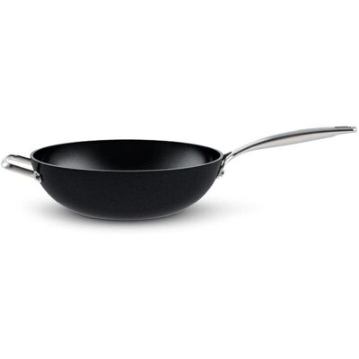 GreenPan Copenhagen Wok 30cm - Revêtement en céramique, aluminium, noir - Publicité GreenPan Copenhagen Wok 30cm - Revêtement en céramique, aluminium, noir - Publicité